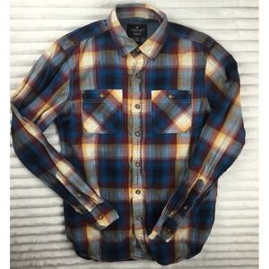 Men's XS American Eagle Long Sleeve Plaid Shirt